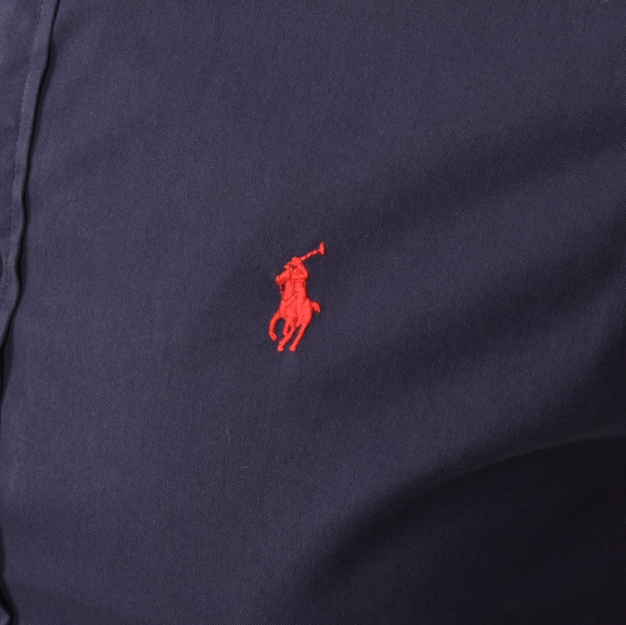 Alternative Image for ProductRalph Lauren Chino Long Sleeved Shirt Navy3